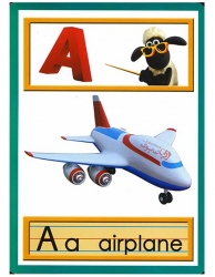 فلش کارت آموزشی الفبای زبان انگلیسی  Alphabet Flash cards