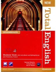  کتاب آموزش زبان انگلیسی بزرگسالان New Total English intermediate Student Book and Work Book   