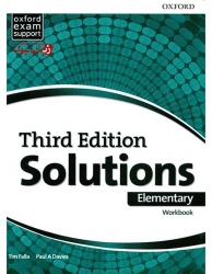 کتاب آموزش زبان انگلیسی نوجوانان  Solutions Third Edition Elementary Student Book and Work Book 