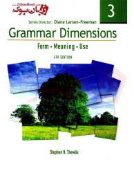  کتاب گرامر زبان انگلیسی ویرایش چهارم سطح سوم Grammar Dimensions 3 Fourth Edition Student Book and Work Book  
