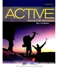 کتاب آموزشی تقویت مهارت واژگان ویرایش سوم سطح چهارم  ACTIVE Skills for Reading 4 3rd Edition  قطع وزیری