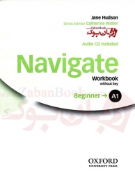 کتاب آموزشی بزرگسالان آکسفورد نویگیت  Navigate StudentBook and WorkBook Beginner A1 