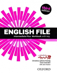  کتاب انگلیش فایل ویرایش سوم English File intermediate plus Student Book and Work Book Third Edition   