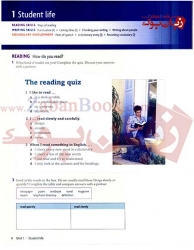 کتاب آموزش زبان انگلیسی سطح اول Headway Academic Skills 1 Reading and Writing