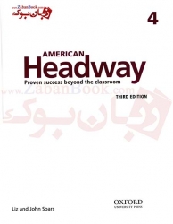 کتاب ویرایش سوم  American Headway 4 - 3rd - Student Book and Work Book  