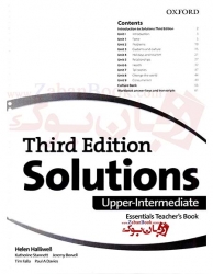  کتاب تیچربوک سولوشن  Teachers Book Solutions Upper Intermediate 3rd   