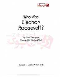 کتاب زندگینامه Who Was Eleanor Roosevelt
