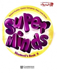 کتاب آموزشی کودکان Super Minds 5 - Student Book & Work Book
