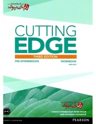  کتاب آموزش زبان انگلیسی بزرگسالان ویرایش سوم Cutting Edge 3rd Pre-Intermediate Student Book & Work Book   