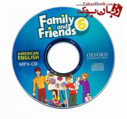 کتاب آموزش زبان کودکان American Family and Friends 6