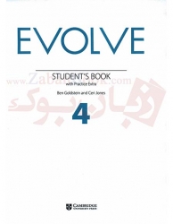 کتاب آموزش زبان انگلیسی بزرگسالان و نوجوانان Evolve 4