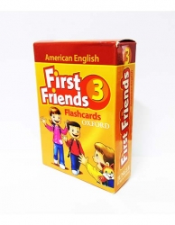  فلش کارت آموزشی کودکان و خردسالان Flash Cards American First Friends 3 