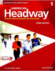 کتاب ویرایش سوم  American Headway 1 - 3rd - Student Book and Work Book  