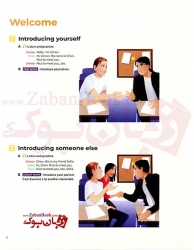 کتاب آموزش زبان انگلیسی بزرگسالان ویرایش دوم سطح اول Four Corners 2nd 1 Student Book and Work Book 