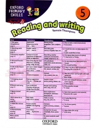 کتاب آموزش مهارت خواندن و نوشتن  زبان انگلیسی کودکان و خردسالان سطح پنجم Oxford Primary Skills 5 Reading and Writing  