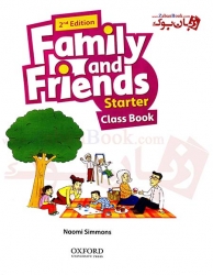 کتاب ویرایش دوم - رحلی - Family and Friends starter - 2nd