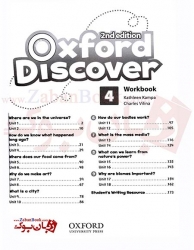  دوره آموزش زبان نوجوانان آکسفورد دیسکاور سطح چهارم Oxford Discover 4 - 2nd Student Book and Work Book   