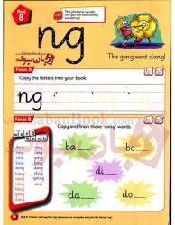  کتاب آموزش زبان کودکان Nelson Phonics 1- Spelling And Handwriting  