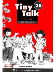  کتاب آموزش زبان انگلیسی کودکان Tiny Talk 2B Student Book and Work Book   