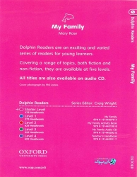 کتاب آموزش زبان کودکان-خانواده من استارتر Dolphin Readers My Family Starter