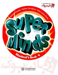 کتاب آموزشی کودکان Super Minds 4 - Student Book & Work Book