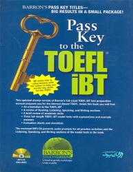 ویرایش نهم کتاب نکات کلیدی آزمون تافل ای بی تی ویرایش نهم Pass key to the TOEFL IBT 9ht