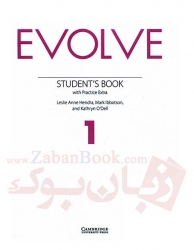 کتاب آموزش زبان انگلیسی بزرگسالان و نوجوانان Evolve 1