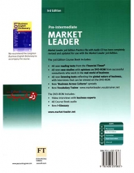  کتاب آموزش زبان انگلیسی برای تجارت و بیزینس ویرایش سوم Market Leader pre-intermediate 3rd edition   