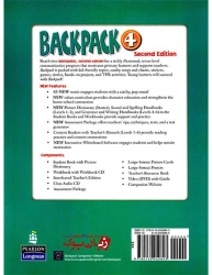 دوره آموزش زبان کودکان بک پک ویرایش دوم سطح چهارم  Backpack 4 Second Edition Student Book and Work Book 