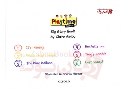 کتاب داستان زبان انگلیسی خردسالان  Playtime Big Story Book Starter