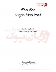 کتاب زندگینامه Who was Edgar Allan Poe 