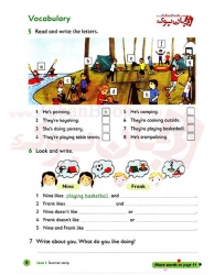 کتاب آموزش مهارت خواندن و نوشتن  زبان انگلیسی کودکان و خردسالان سطح سوم Oxford Primary Skills 3 Reading and Writing  