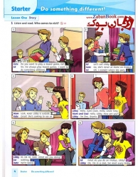 کتاب آموزش زبان کودکان American Family and Friends 5