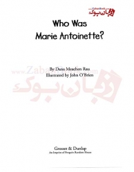 کتاب زندگینامه Who Was Marie Antoinette