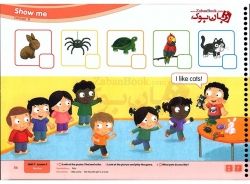 کتاب آموزشی زبان انگلیسی کودکان ویرایش دوم - سطح اول - Oxford Show and Tell 1 - 2nd - Student Book + Work Book (Activity+ litercy + Numeracy) 