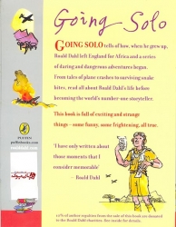 کتاب داستان سفر تک نفره اثر رولد دال Roald Dahl Going Solo