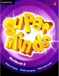 کتاب آموزشی کودکان Super Minds 6 - Student Book & Work Book