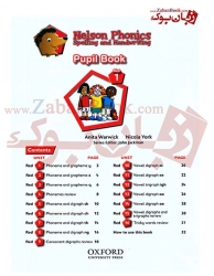  کتاب آموزش زبان کودکان Nelson Phonics 1- Spelling And Handwriting  