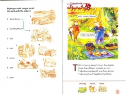 کتاب داستان انگلیسی برای کودکان Family and Friends Readers 2 - The Town Mouse