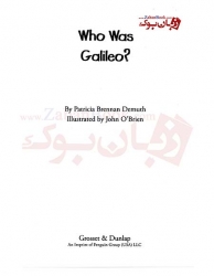 کتاب زندگینامه Who Was Galileo