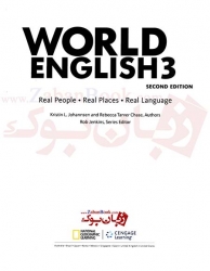  کتاب آموزشی زبان انگلیسی بزرگسالان ویرایش دوم سطح سوم World English 3 second edition StudentBook and WorkBook   