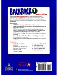 دوره آموزش زبان کودکان بک پک ویرایش دوم سطح اول  Backpack 1 Second Edition Student Book and Work Book 