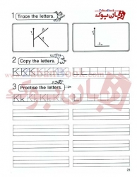 کتاب آموزش خط زبان انگلیسی My First Handwriting  Book - donald dalls