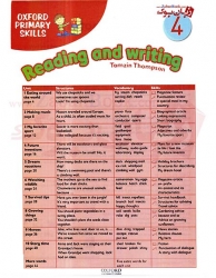 کتاب آموزش مهارت خواندن و نوشتن  زبان انگلیسی کودکان و خردسالان سطح چهارم Oxford Primary Skills 4  Reading and Writing  