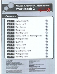 کتاب آموزش زبان انگلیسی کودکان Nelson Grammar International 2 - Pupil Book+Workbook