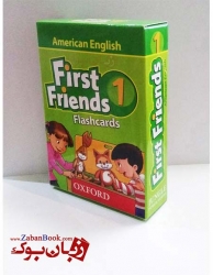 فلش کارت آموزشی کودکان و خردسالان Flash Cards American First Friends 1 