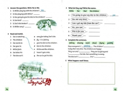 کتاب داستان انگلیسی برای کودکان Family and Friends Readers 3 - Two Kites