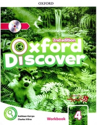  دوره آموزش زبان نوجوانان آکسفورد دیسکاور سطح چهارم Oxford Discover 4 - 2nd Student Book and Work Book   