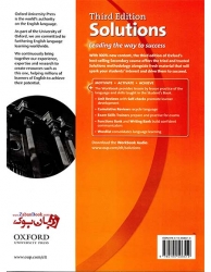  کتاب آموزش زبان انگلیسی نوجوانان Solutions Third Edition Upper Intermediate Student Book and Work Book   