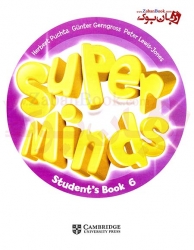 کتاب آموزشی کودکان Super Minds 6 - Student Book & Work Book